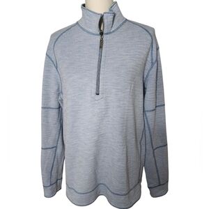 Tommy‎ Bahama reversible flipshore half zip pullover sweatshirt